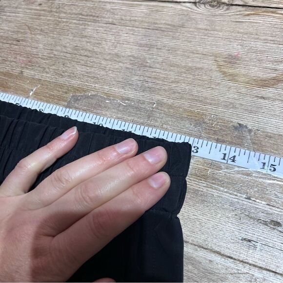 Lilla P Jogger Pants Size small black elastic waist polyethylene comfort cozy‎ - Picture 11 of 11